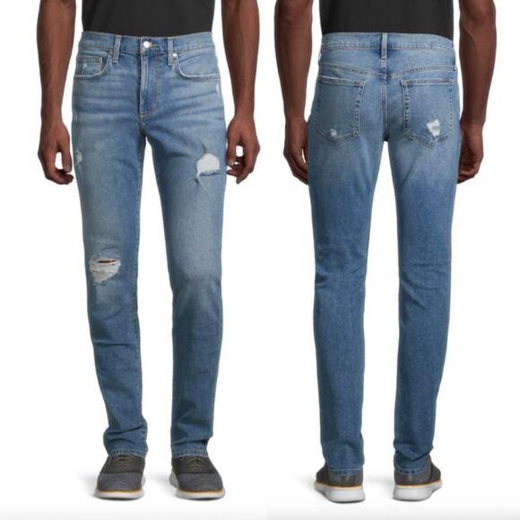 Joe's Jeans Raphael The Slim-Fit Distressed Jeans - Picture 1 of 8